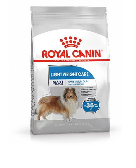 maxi light weight care royal canin