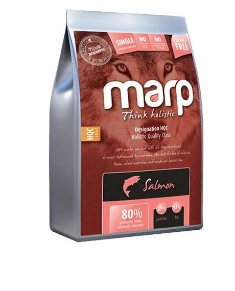 Marp Holistic Salmon sausas maistas šunims su lašiša, Kaina
